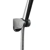 Bathroom Shower Head Phone Holder Chrome Bathroom Wall-mounted Adjustable Hand-held Shower Bracket Bathroom Accessories 2