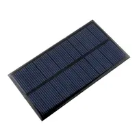 Mini panneau solaire 6V 1W, panneau d'énergie solaire Portable, Module de système solaire, bricolage pour téléphone Portable, batterie légère, chargeurs de jouets 1