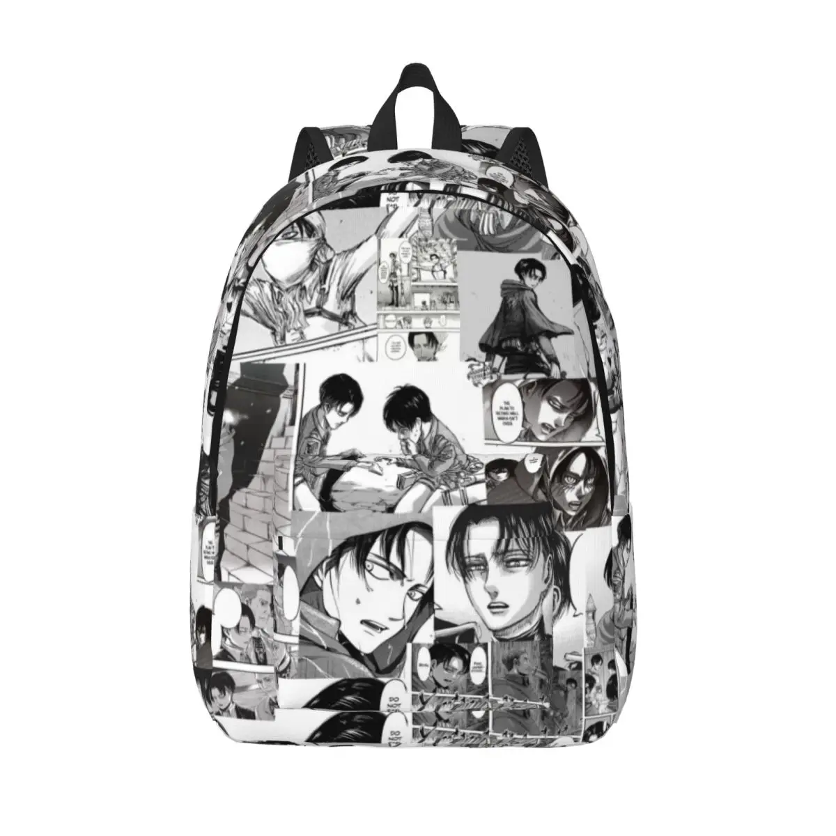 

Manga Collage for Teens Student School Bookbag Attack on Titan Shingeki no Kyojin Best Anime Daypack Middle High College Gift