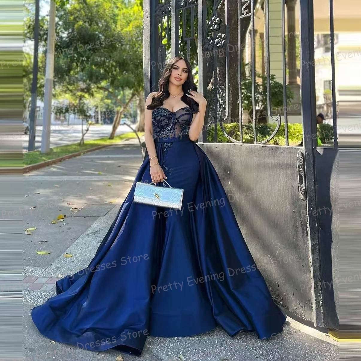 Simple Sweetheart Evening Dresses Mermaid Woman's Sexy 2 In 1 Appliques Prom Growns Fashion Customized Party Vestidos De Novhe - AliExpress 320 Simple Sweetheart Evening Dresses Mermaid Woman's Sexy 2 In 1 Appliques Prom Growns Fashion Customized Party Vestidos De Novhe - AliExpress 320
