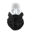 Winter Warm Windproof Fce Lined Inteated Driver Face Mask for Bike Riding Men's Sli Protective Sunade Scarf