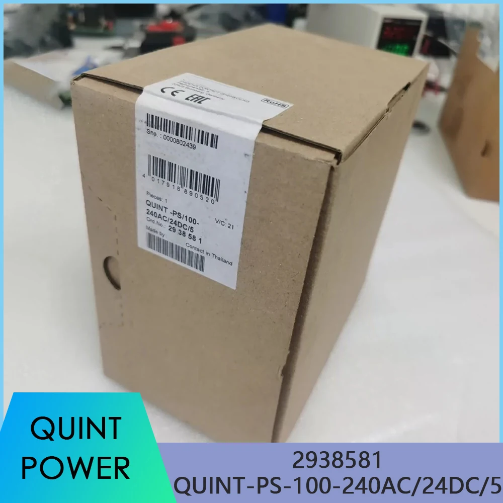 High Quality 2938581 QUINT-PS-100-240AC/24DC/5 QUINT POWER 24VDC/5A For Phoenix Switching Power Supply Fast Ship 1 High Quality 2938581 QUINT PS 100 240AC 24DC 5 QUINT POWER 24VDC 5A For Phoenix Switching