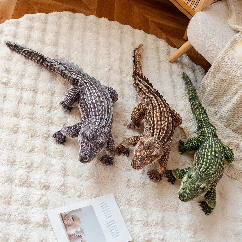 Wholesale Gifts Cute Long Crocodile Plush Doll Pillow Realistic Reptile wholesale-gifts-cute-long-crocodile-plush-doll-pillow-realistic-reptile