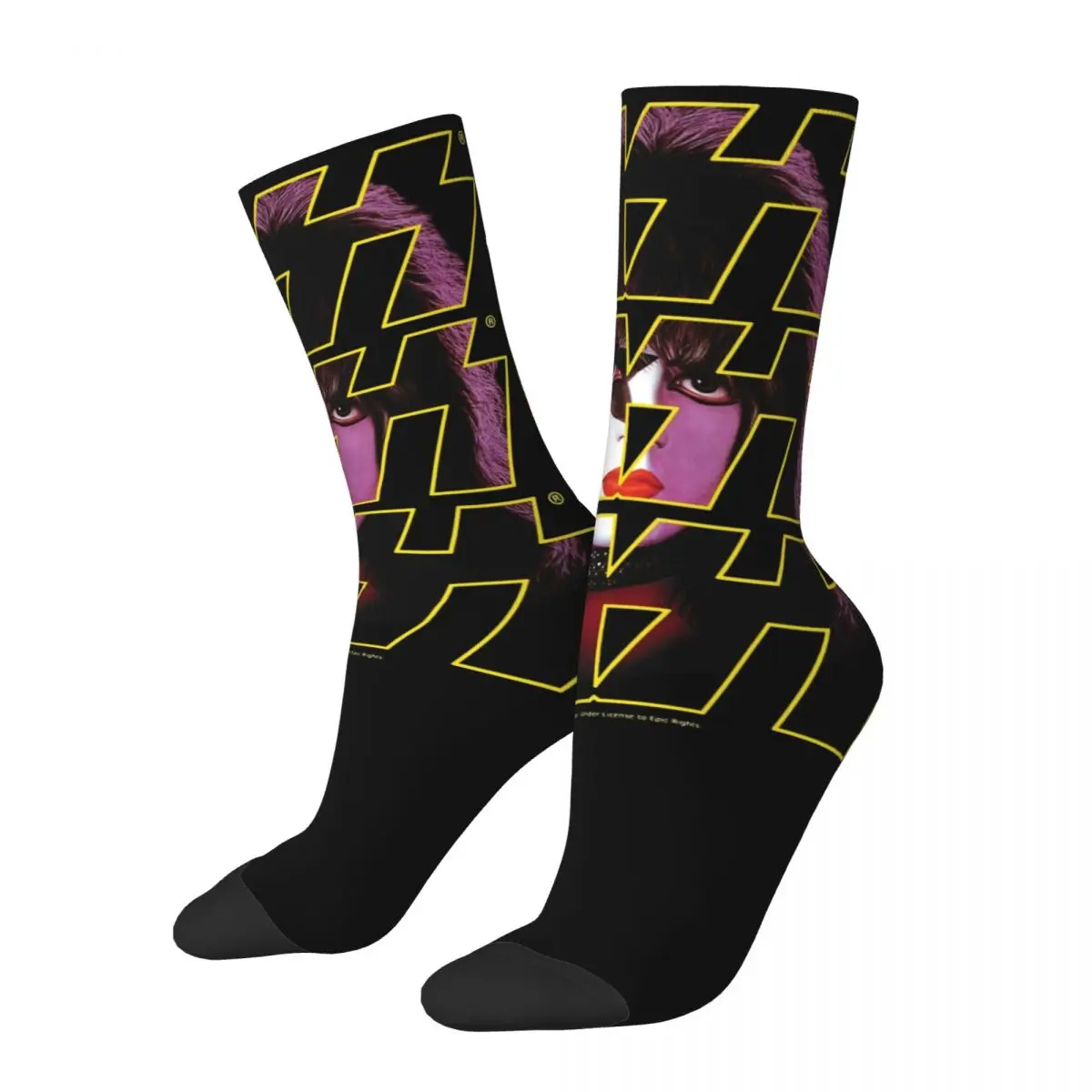 

KISS Band Starchild Gift Socks Accessories for Men Non-slip Sock