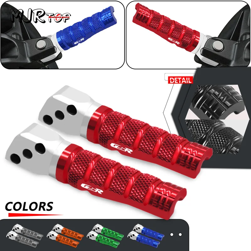 

For GSR600 GSR750 2006 2007 2008 2009 2010 Motorcycle Rear Passenger Footrests Accessories Foot-Peg Foot Rests Pedals gsr600/750