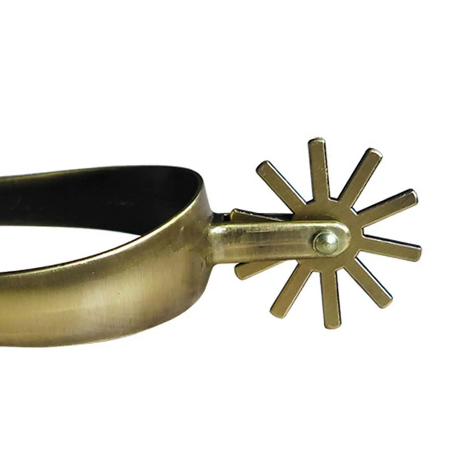 2Pcs Horse Spurs Horse Boot Spurs with Rotatable Rowel for Racing Training