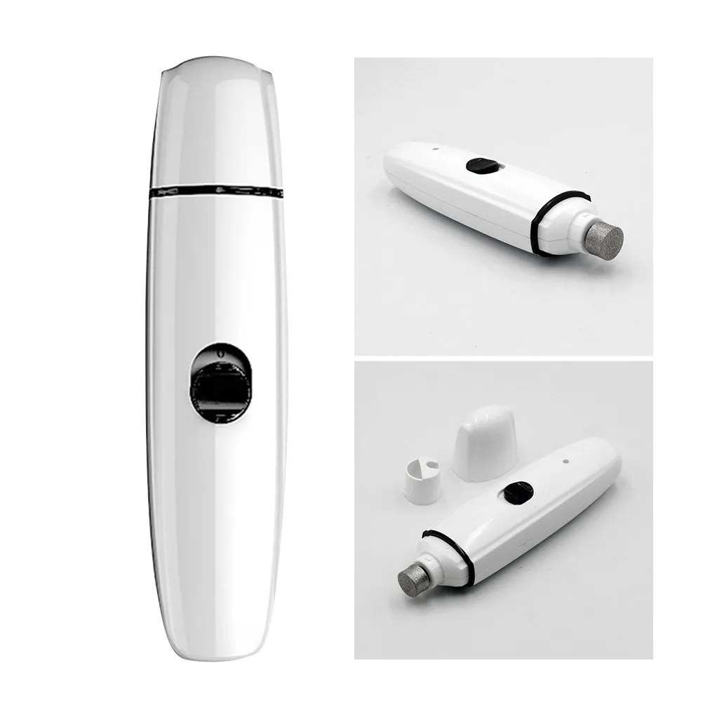 1pc 그라인더 USB 충전식 자동 연삭기 개 고양이 휴대용 내구성 ABS 소재 애완 동물 손톱깎이 도구 애완 동물