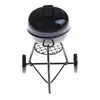 1:12 Dollhouse Miniature Black BBQ Grill Model Kitchen Accessories For Doll House Garden Outdoor Decor Kids Pretend Play Toys 3