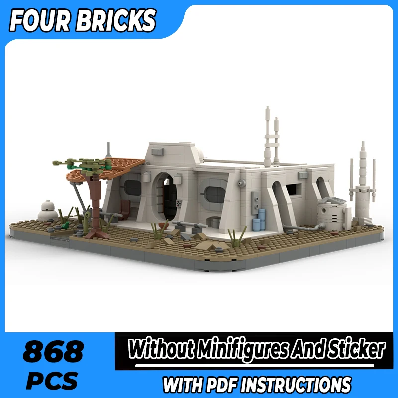 

Star Movie Model Moc Building Bricks Off Town Desert Cottage Technology Modular Blocks Gifts Christmas Toys DIY Sets Assembly