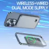 10000mAh Ultra Thin Power Bank for MagSafe,Magnetic Wireless Fast Charging MacSafe Portable Battery For iPhone Xiaomi Samsung 3