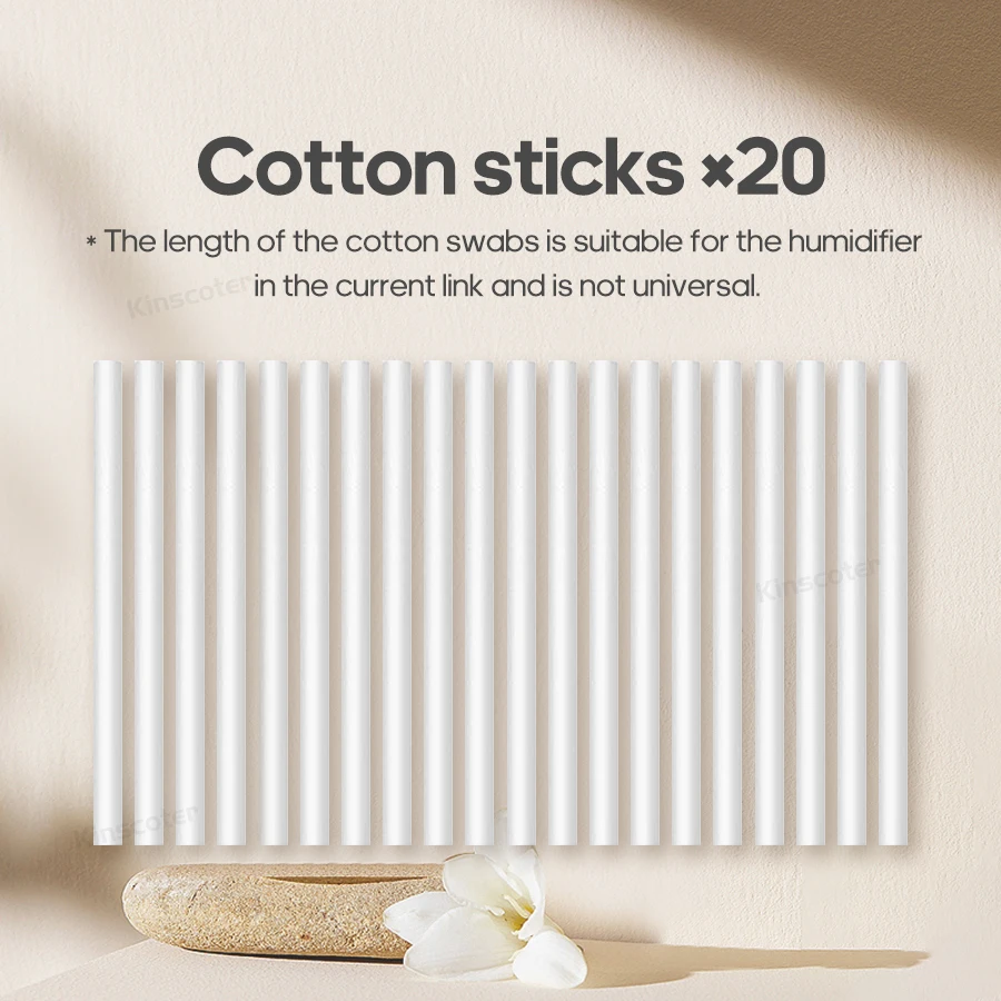 Umidificador de ar ultrassônico KINSCOTER 300ml 2000mAh Bateria USB Pulverizador Difusor Libera Mistras de água suaves para escritório doméstico