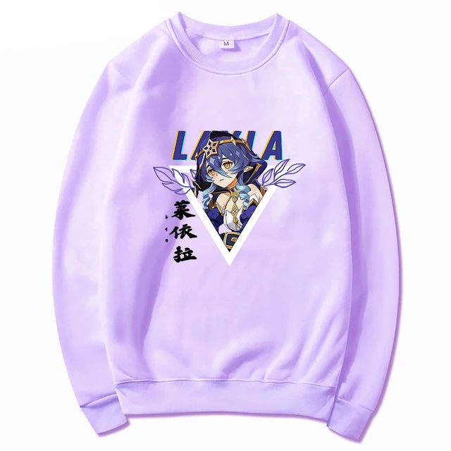 Compre Harajuku mundo aberto jogo de aventura genshin impacto hoodies moda  feminina kawaii klee gráfico dos desenhos animados casual inverno manga  longa moletom