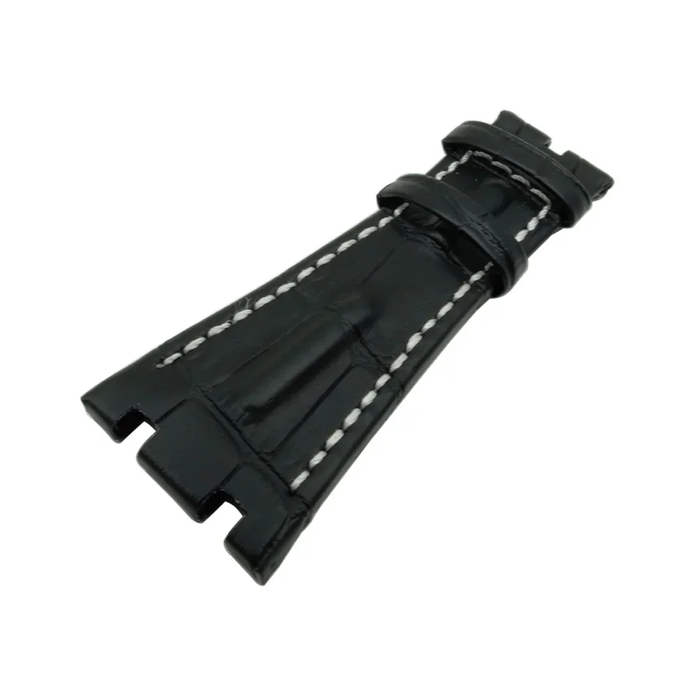 28mm Handmade Genuine Leather Wacth Strap Band  for AP for Piguet  Replacement Watchband  And Tool