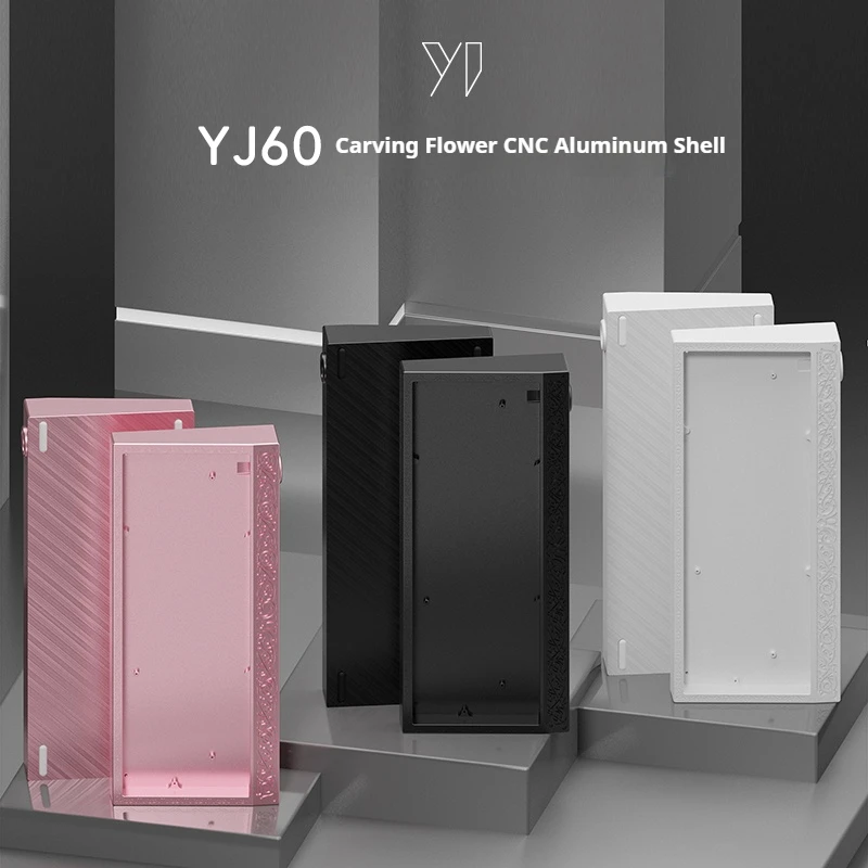 YJ60 マッド 60he GH60 アルミキーボードシェル 60% キーレイアウト