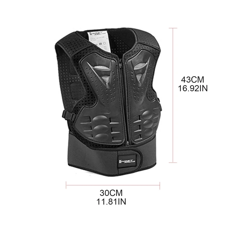 Boys Girls Youth Child Kids Motocross Vest Suits Body Protection Skiing Skating Elbow Knee Care F19A