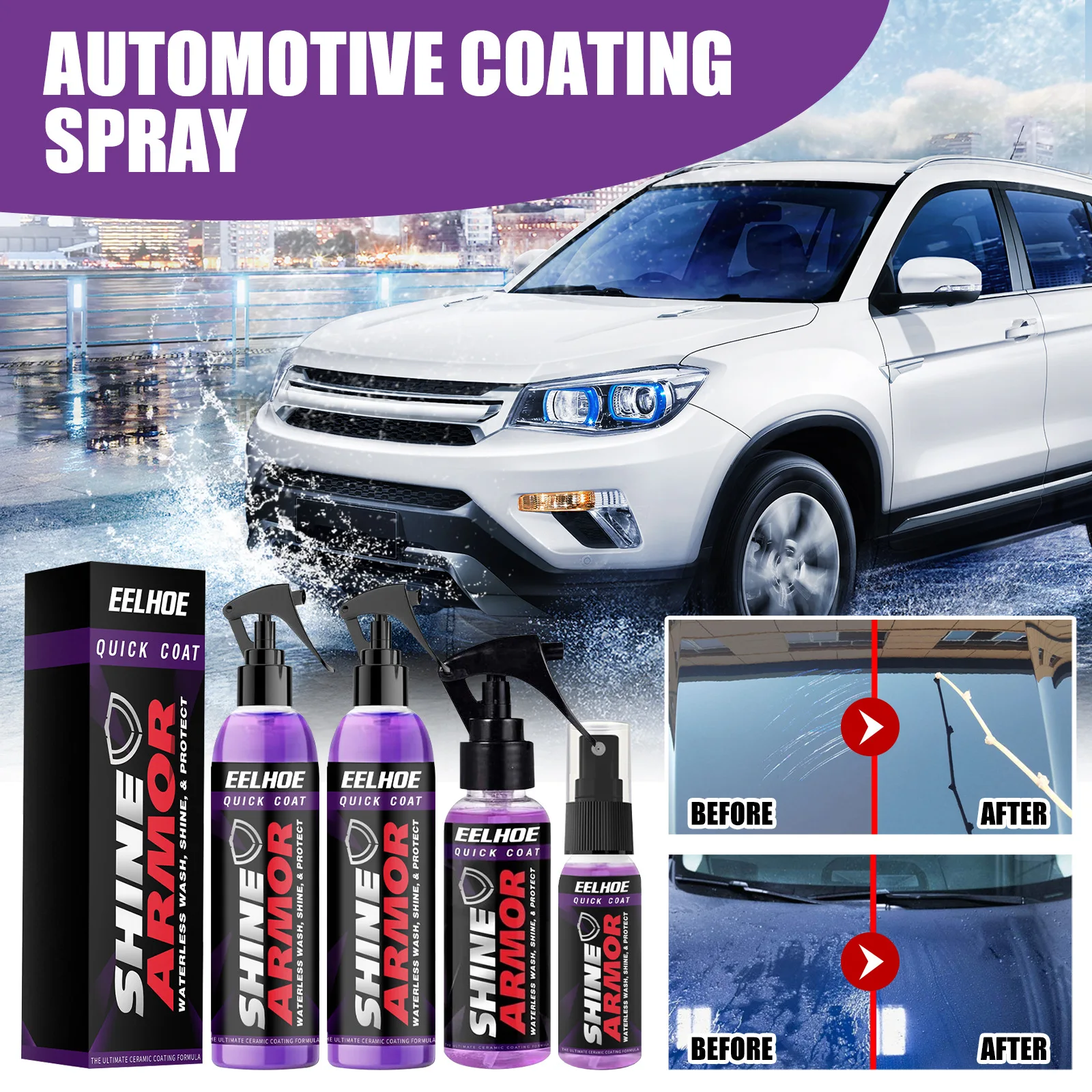 Auto Coating Spray Ceramic Nano Paint Cleaning Exterior Scratch Restorer Polishing Paint Coating Wax Car Ceramic Agent
