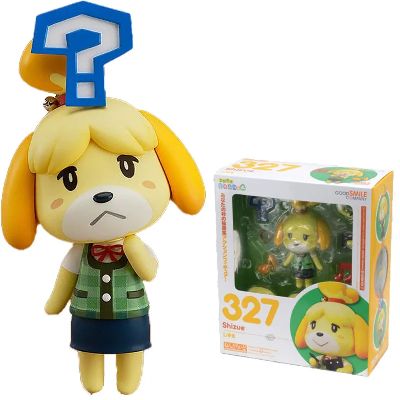 

100% Original Good Smile Nendoroid GSC 327 Shizue Animal Crossing Anime Figure Model Collecile Action Toys Gifts