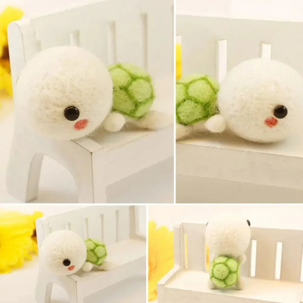 Cute Animal Wool Felting Kit for Handmade DIY Craft