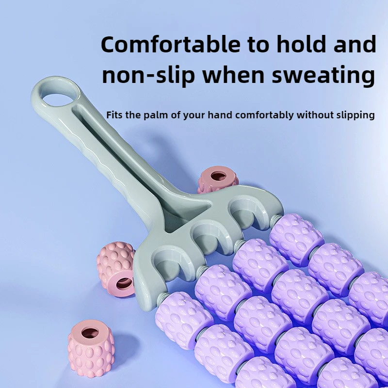 Portable Roller Massage Stick Manual Massage Tool Children's Muscle Roller Yoga Fitness Comfortable Massage Stick, Outdoor Gym