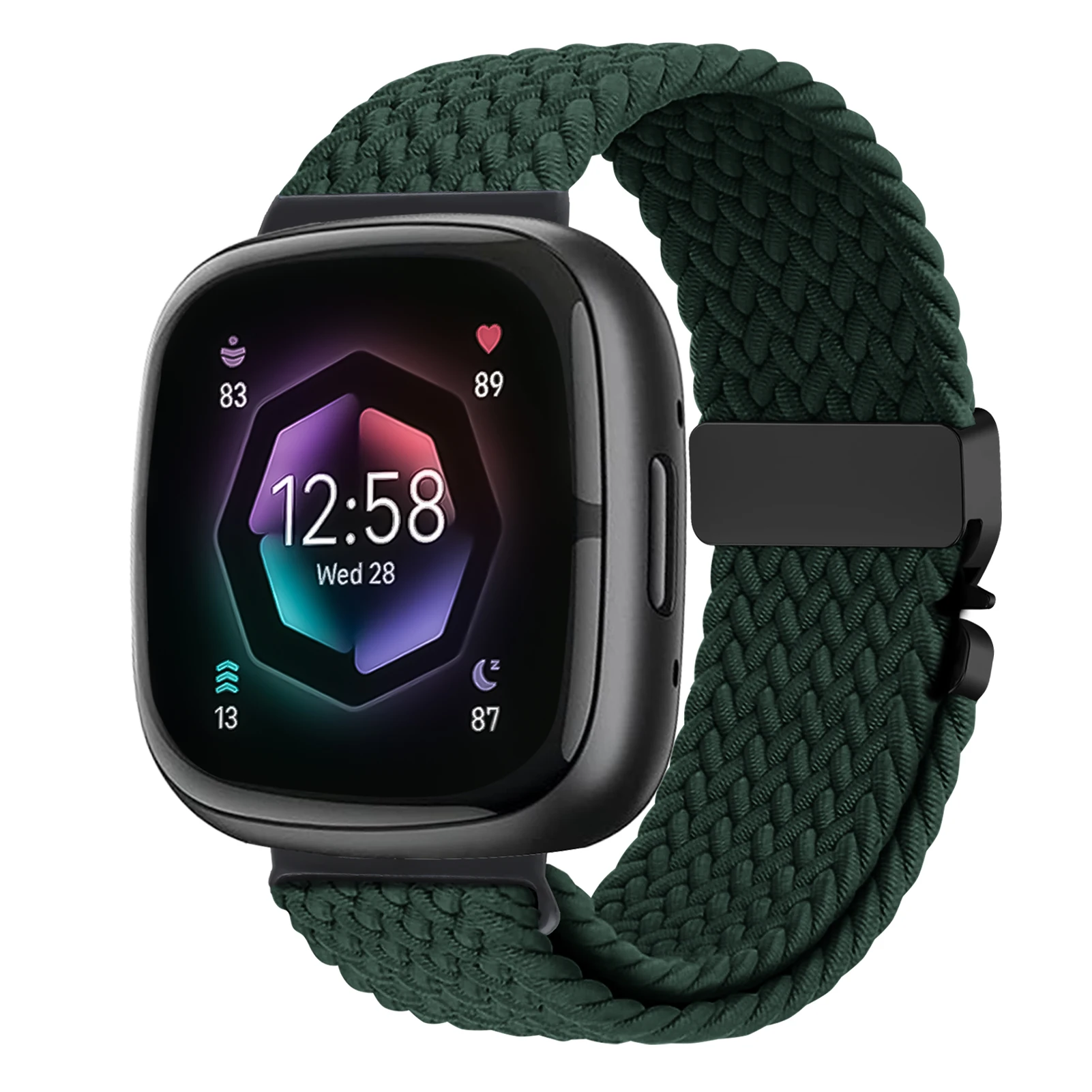 Breathable Woven Nylon Sport Bracelet Strap