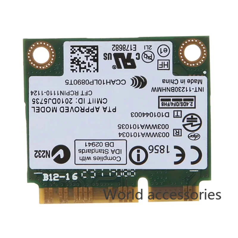 

Intel 1030 11230BNHMW Беспроводная карта WIFI WLAN Bluetooth Внутренняя сетевая карта для Dell N4110 N7110 N5110