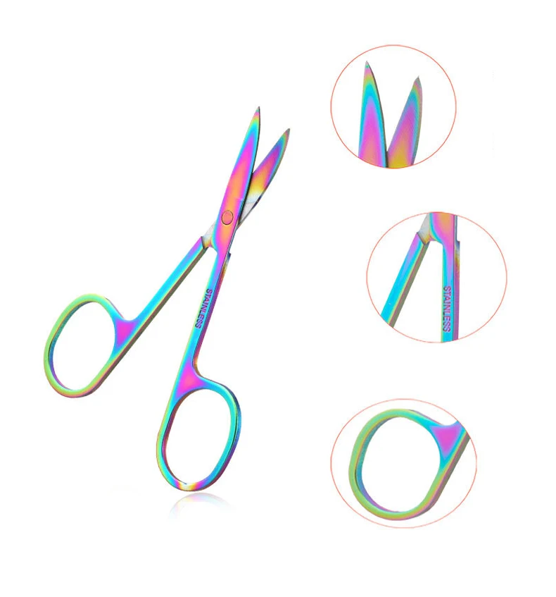 Eyebrow Trimmer Set For Professional Scissors