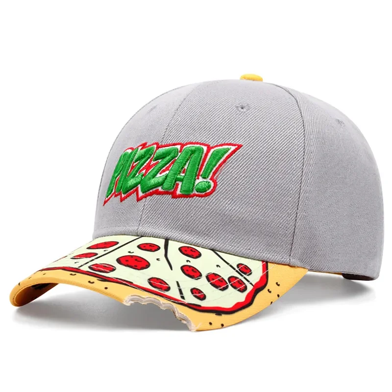 TEENAGE MUTANT NINJA TURTLES (TMNT) Pizza Bite Snapback Baseball Cap, One  Size, Multi-colour