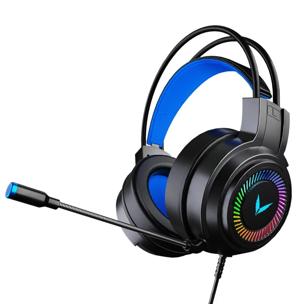G58 Computer Headphone Wired Gaming Earphones Headset With Microphone Noise Reduction For PC Laptop Mobile Phone