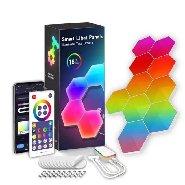 Išmanioji RGBIC LED šviesos panelė - Image 4