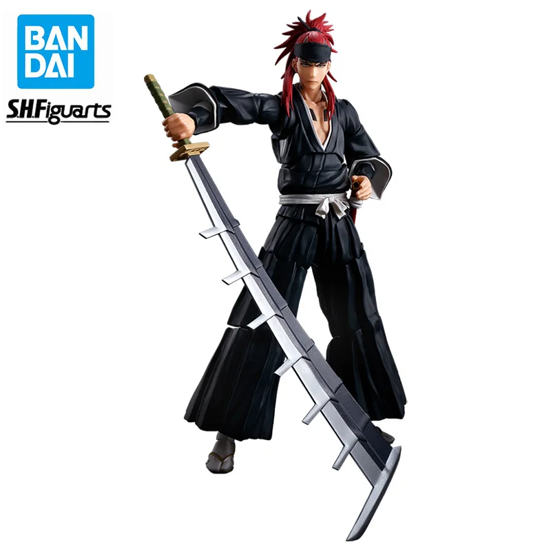 

Original BANDAI SHF BLEACH: Thousand-Year Blood War Abarai Renji PVC Anime Figure Action Figures Model Toys