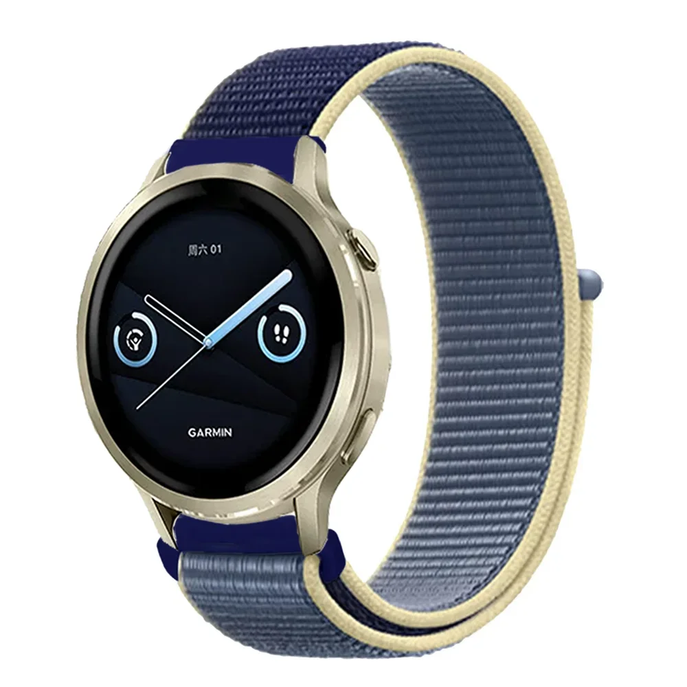 Breathable Nylon Loop Strap, 18mm - Stylish Women's Watch Band