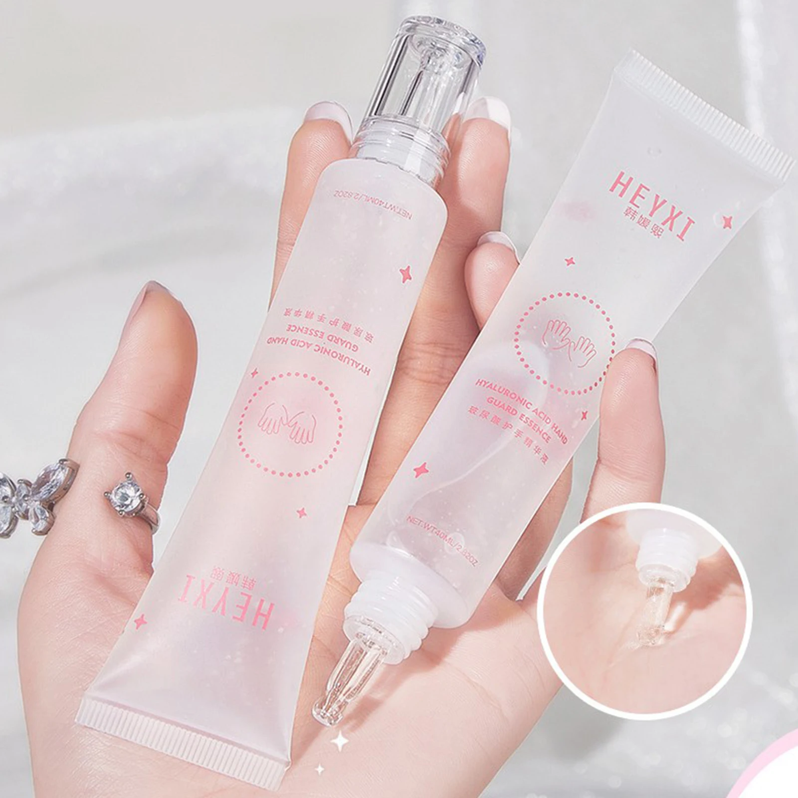 Hyaluronic Acid Hand Care Essence Soothing Repair Damaged Skin Hand