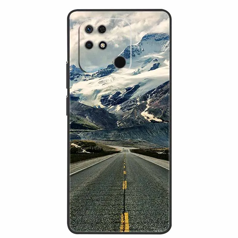 Wolf and Lion Design Soft Silicon Phone Case - Cute Cartoon Back Cover