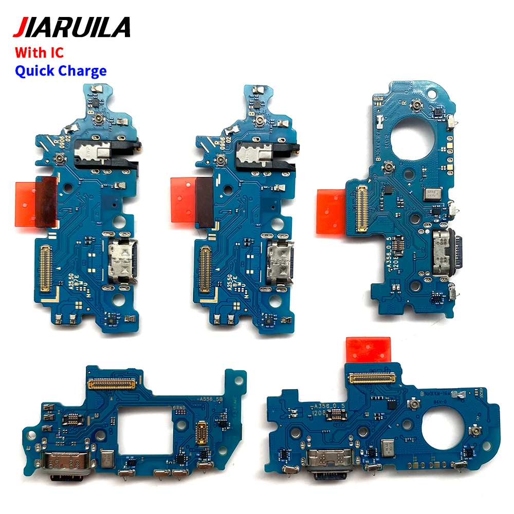 Universal USB Charger Charging Port Dock Connector with Microphone Board Flex Cable