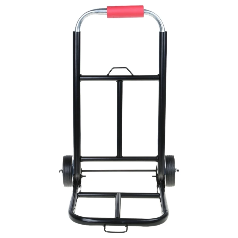 Convenient Foldable Pull Cart Folding Portable Hand Cart 10cm Rubber Travel Shopping