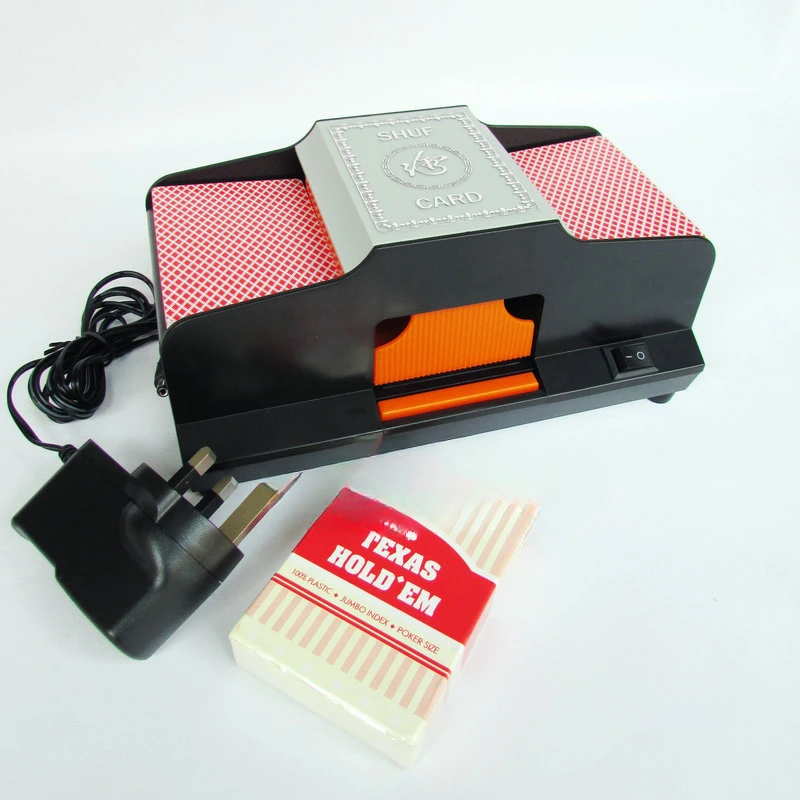 Authaizipai Two-Pay Shuffler Baccarat Lavatrice Professionale Per Carte Di Intrattenimento Texas Shuffler.