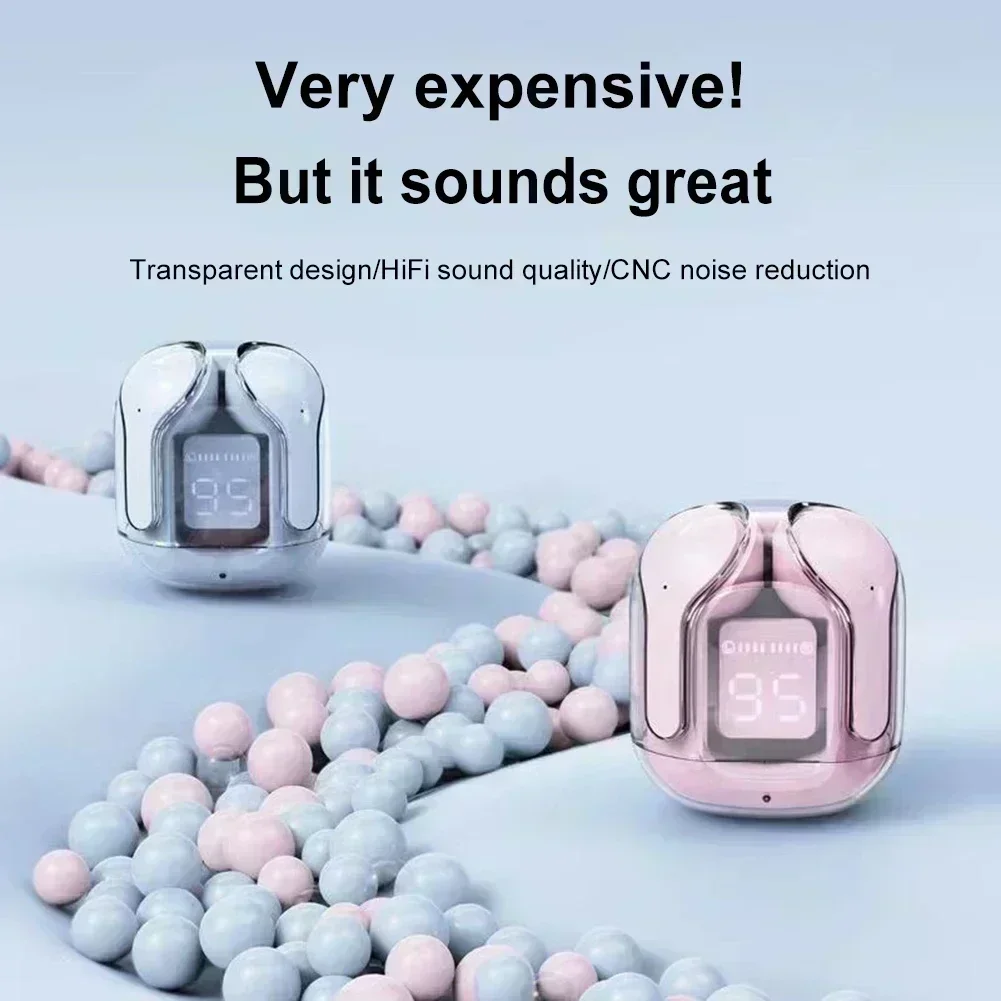 TWS Wireless Earphone Bluetooth 5.3 Headphones Sport Gaming Headsets Noise Reduction Earbuds Bass Touch Control for allphone 3