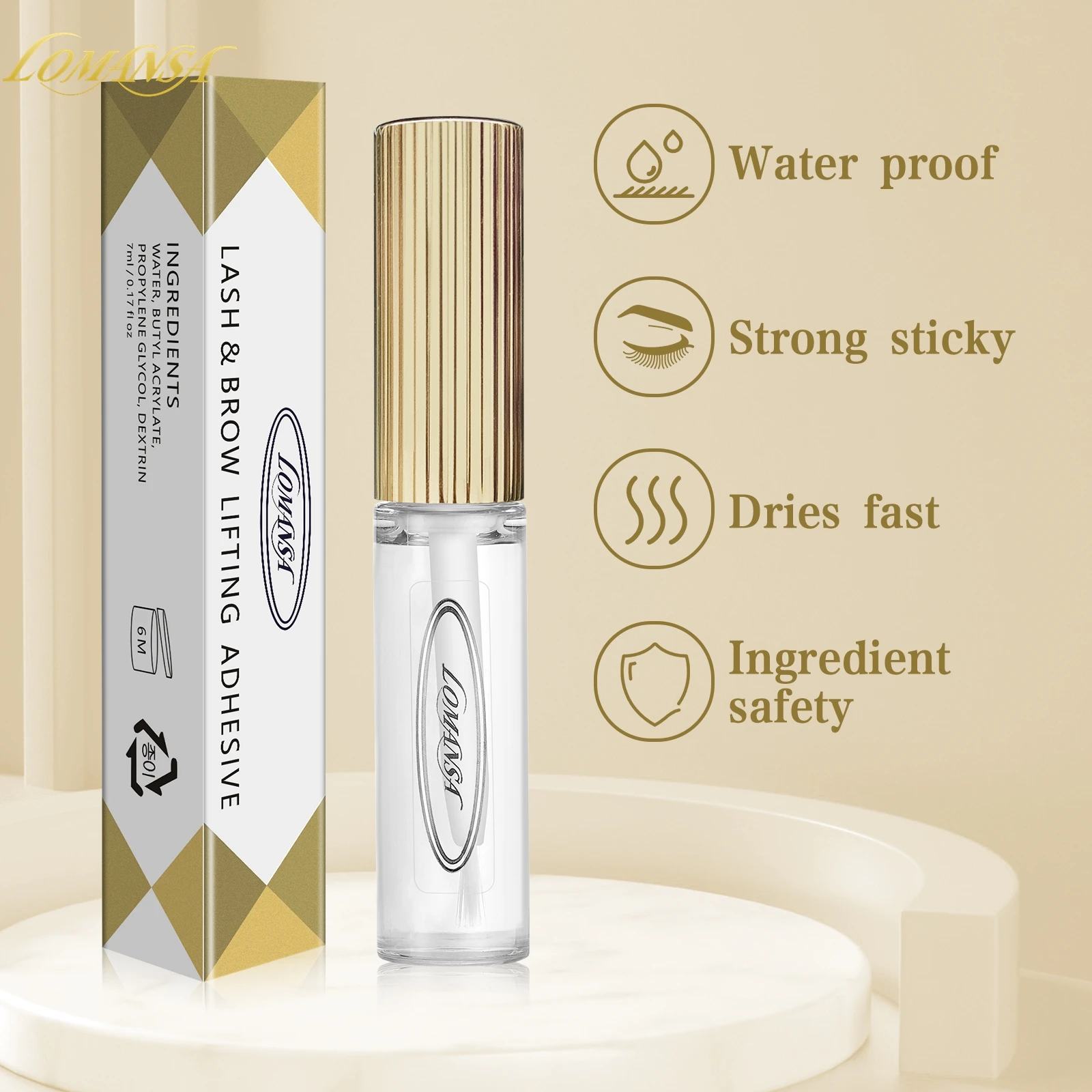1Pc 7ml Korea Strong Lash Lift Glue for Eyelash Lifting
