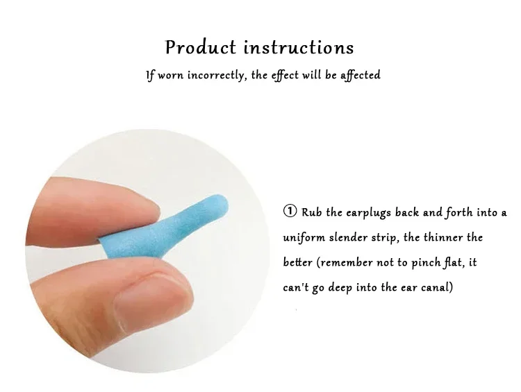 Earplugs for Sleep Special Mute Soft Slow Rebound Student Anti-Noise Protection Anti Snore Earplug Soundproof Sleeping Ear Plugs
