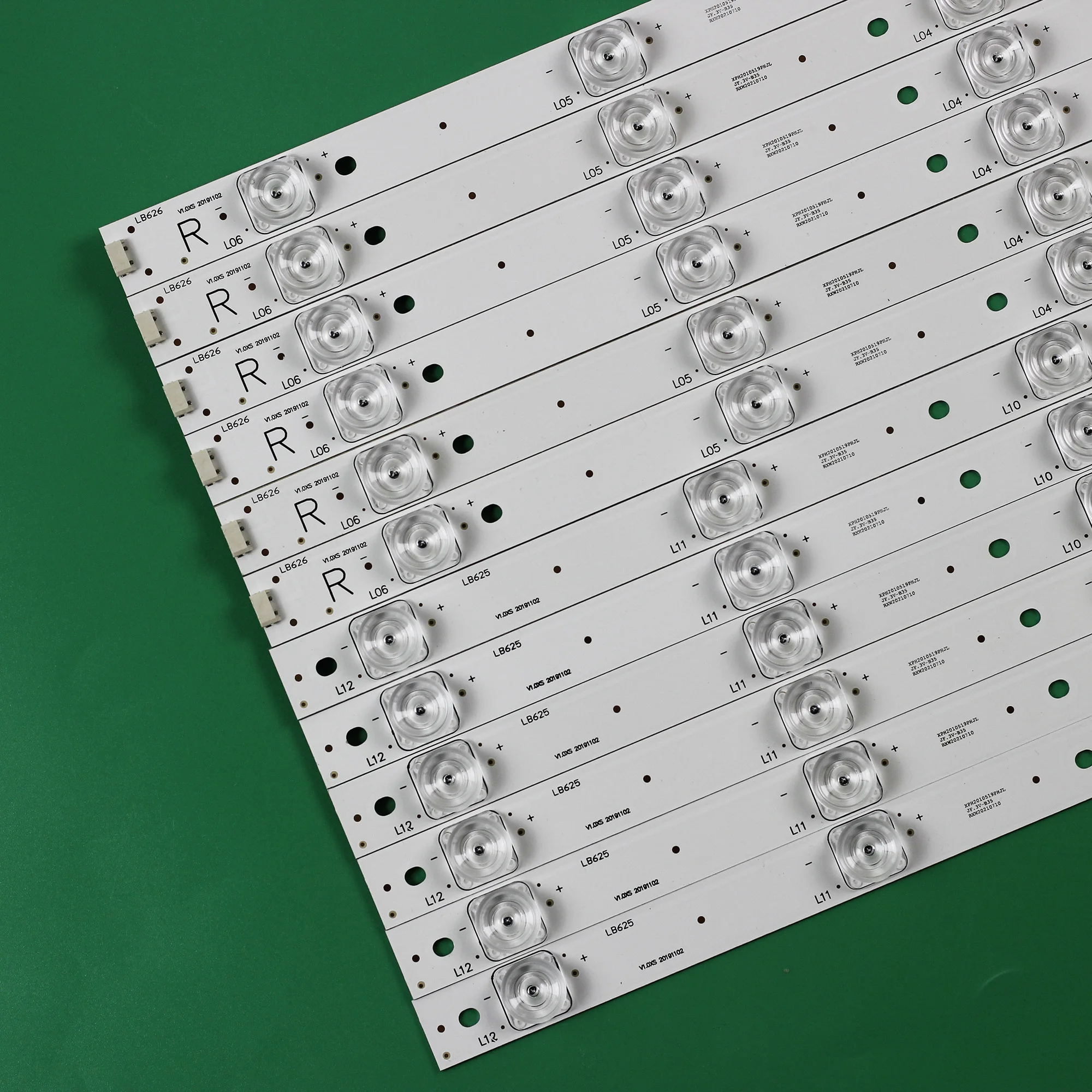 Barra de Led para Sharp Lc55cuf8372ks 55cug8362ks Lc-55cfe6242k 55cfe6352k 55cug8461k Crh-p5535350612l549 - Imagem 6