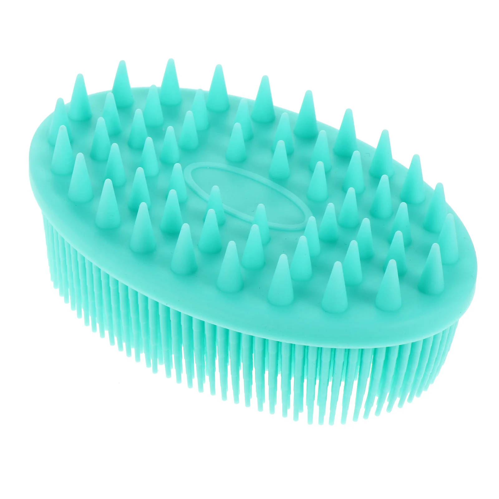 

Silicone Baby Bath Hair Brush Infant Massage Exfoliation Shower Brush Tub Scrubber