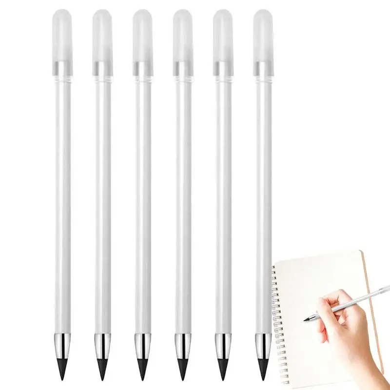 

6 шт., многоразовые стираемые карандаши для рисования без чернил