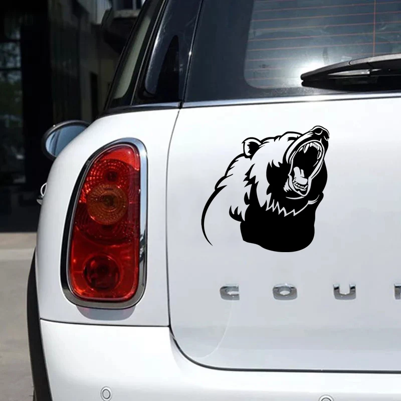 Car Sticker Various Sizes Funny Bear Vinyl Decal Car Auto Stickers for Car Bumper Window Car Decorations Decals,20cm*20cm - Image 3