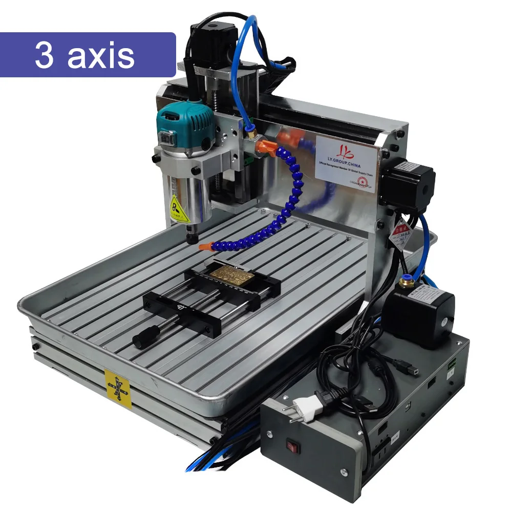 5-Achsen-CNC-Fräser 3040 1500 W Metallschnitzerei 4-Achsen-CNC 3020 PCB Gravur Bohren Fräsmaschine 6040 mit Waschbecken – Detail 2
