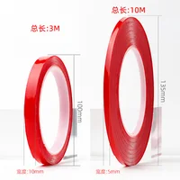 1Roll 3m/10m Double Sided Nail Art Adhesive Tape For False Tips Nail Art Display Creative Design Nail Sticker Strong Sticky Glue 2