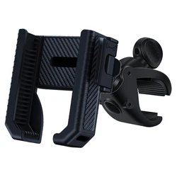 Universal Bike and Motorcycle Shockproof Phone Mount Holder (Black)