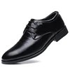 Leather Shoes for Men Luxury Formal Dress Male Plus Size Party Wedding Office Work Slip Business Casual Oxfords Loafers Fomer 2