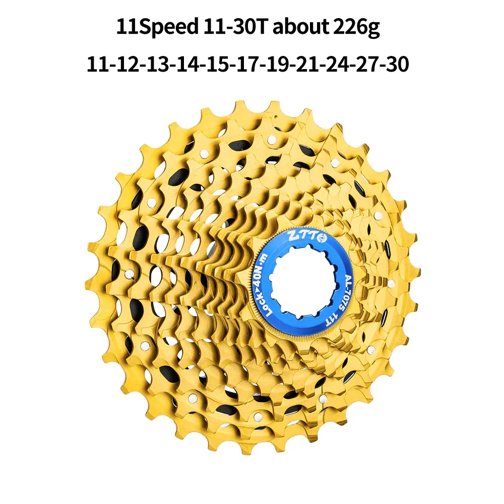 ZTTO Road Bike 11 Speed ULT Cassette HG Freehub 11-28T