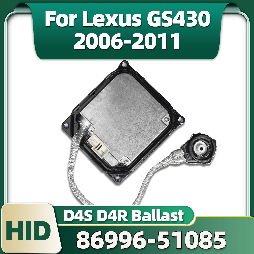 

1Pcs Xenon Control Unit KDLT003 D4S D4R Headlight Ballast 86996-51085 For Lexus GS430 2006 2007 2008 2009 2010 2011