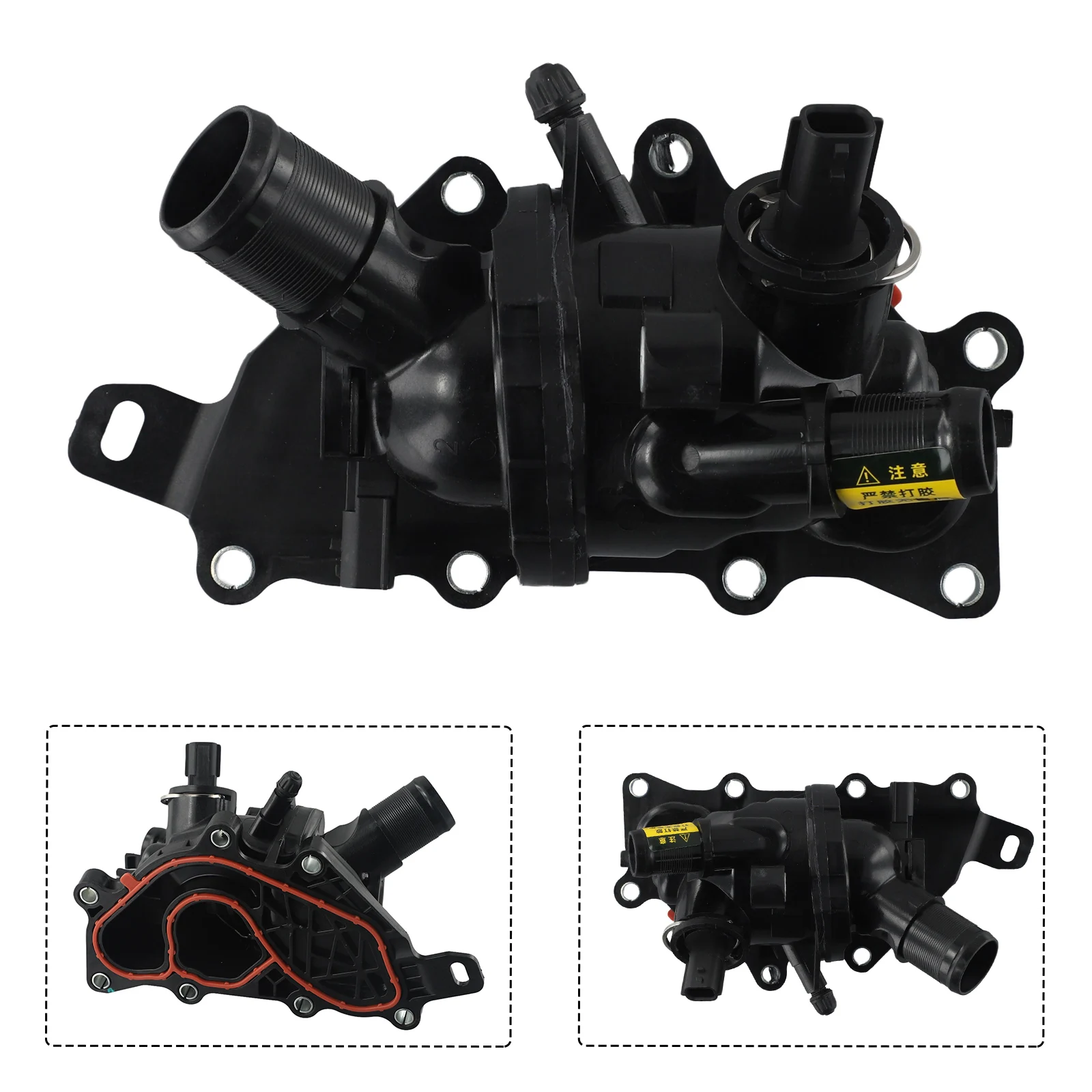 

Housing Thermostat Housing 110600260R 2822033000 Black For NISSAN QASHQAI J11/J12 Plastic Plug And Play Replacement New